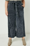 Mineral Washed Paper Bag Trousers